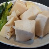 【和食】高野豆腐とたけのこの煮物♪